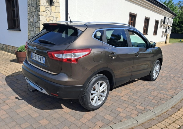 Nissan Qashqai cena 49800 przebieg: 159000, rok produkcji 2014 z Lublin małe 667